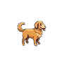 Sato sprite: Lexi the golden retriever